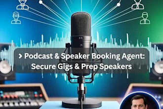 do podcast outreach, pr and get you booked as guest speaker