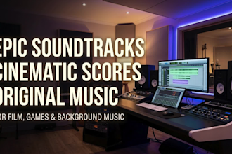 create custom soundtracks, film scores, game music, and background music