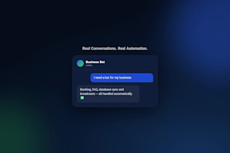 build a custom telegram bot with database integration