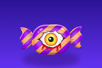 create 2d game art and game UX UI
