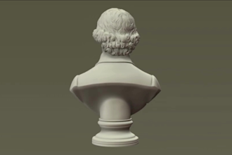 sculpt custom 3d head 3d statue bust 3d face 3d sculpture stl for 3d printing