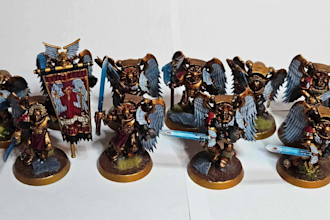 paint your warhammer 40k space marine models to a crisp tabletop standard
