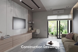 create 3d architectural models, house designs and renderings