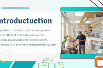 design an eye catching pitch deck presentation
