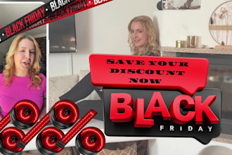 create your ugc for black friday and christmastime
