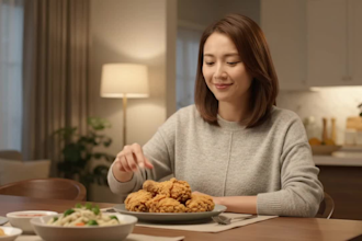 create ai food design, ai commercial, ai ugc food ads and restaurant promo video