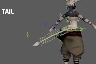 do 3d character rigging in blender,arkit facial rig, ai driven lips sync, ue rig