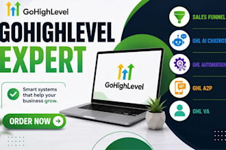 build sales funnel, ghl, ai chatbot, ghl a2p, ghl expert, and ghl automations