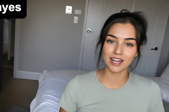 create natural english and german ugc spokesperson testimonial video