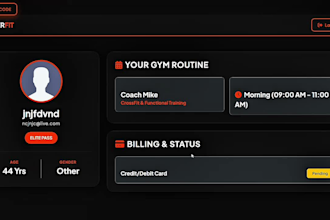 develop custom PHP web applications and mysql database solutions