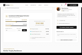 build a modern responsive website