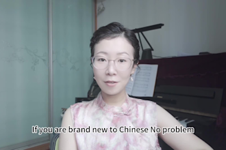 teach you standard chinese mandarin, beginner friendly