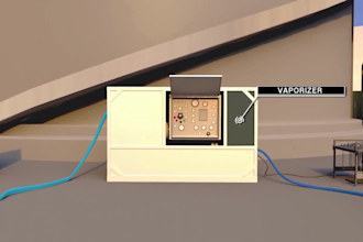 create 3d oil and gas process plant, pipeline and industrial equipment animation