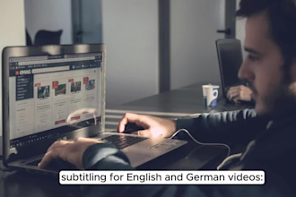 manually translate and add subtitles in persian and english