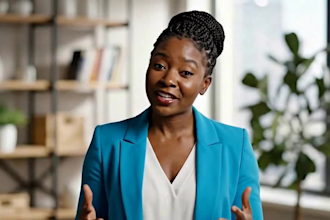 english ai spokesperson video spokesperson female spokesperson promotional video