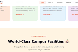 build a modern school, college, or university website
