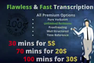 transcribe audio and video into text accurately