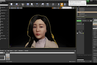 rig3d for webar,glb avatar,livelink face,52 morph blendshapes,vrm,rig for twitch