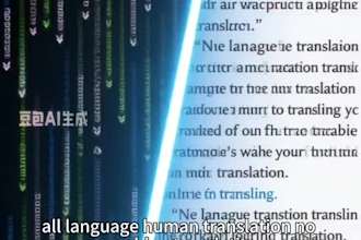professional human translation for all mainstream languages