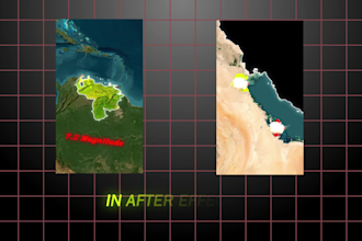 create professional short form map animation videos for youtube