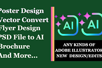 design creative flyers or posters