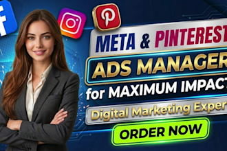 set up and manage meta, facebook, instagram, and pinterest ads campaigns