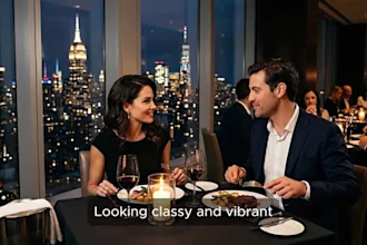 cinematic ai food commercials and restaurant promo videos for you