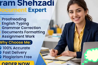 proofreading and edit english documents