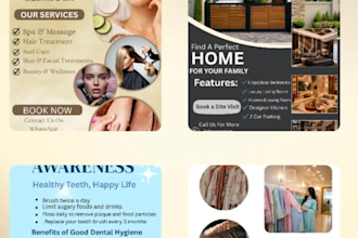 design a modern restaurant flyer in canva