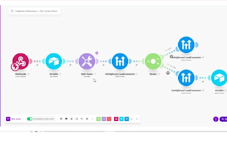 build airtable CRM and workflow automation systems