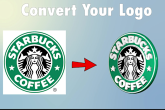 create a 3d rotating logo animation spin loop