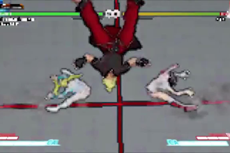 create street fighter pixel art animation sprite sheet for mugen game design rpg
