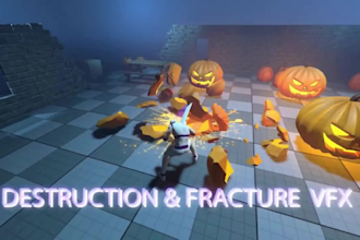 create custom godot vfx, particle effects, shaders and animations for your game