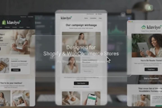 manage klaviyo pop up weekly campaign newsletters flows email template design