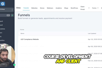 set up gohighlevel automation, funnels, and saas mode for your agency