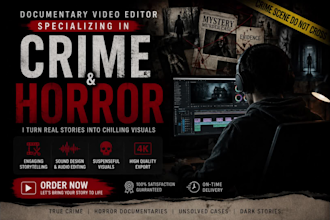 create creepy horror videos and scary stories for your youtube and tiktok