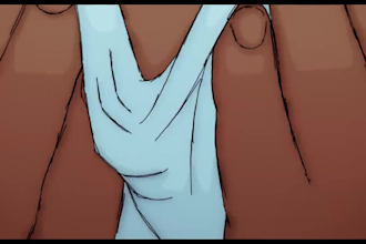 2d music vide0 animation, character animation, music vide0, animated music vide0