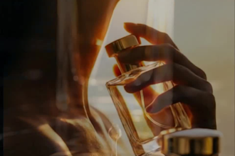 create a cinematic ai ad for perfume and luxury products