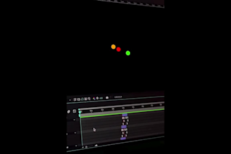 create custom motion graphics and saas video editing, 3d typography animation