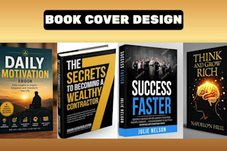 design book covers, KDP book covers, and ebook covers for print