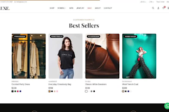 build custom laravel react ecommerce website with admin panel