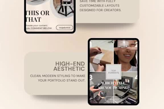 design a ugc media kit template in canva