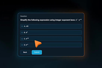 create edtech app walkthrough, learning platform demo, UI animation