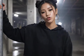 edit trendy rap trap or hip hop music video with amazing effects