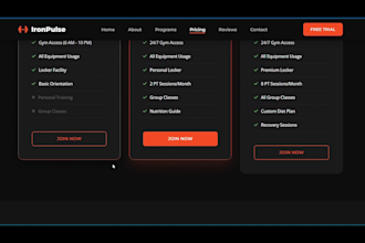 create a website for your business or profile