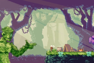 create pixel art background, scene, landscape pixel animation, pixel tilesets