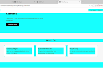 create responsive website by using html css and java script