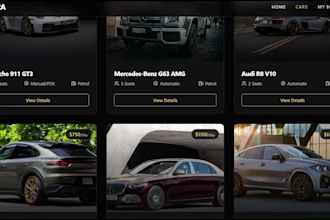 build a modern responsive website with UI and animations