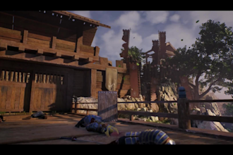 build 3d unreal engine environment, terrain levels, maps for unreal engine game