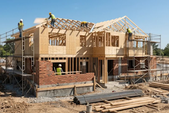 create ai construction renovation timelapse house building transformation videos